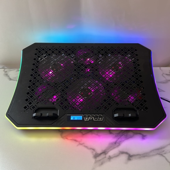 LED Light Keyboard KeiBn fan/cooler with a stand - Picture 1 of 16